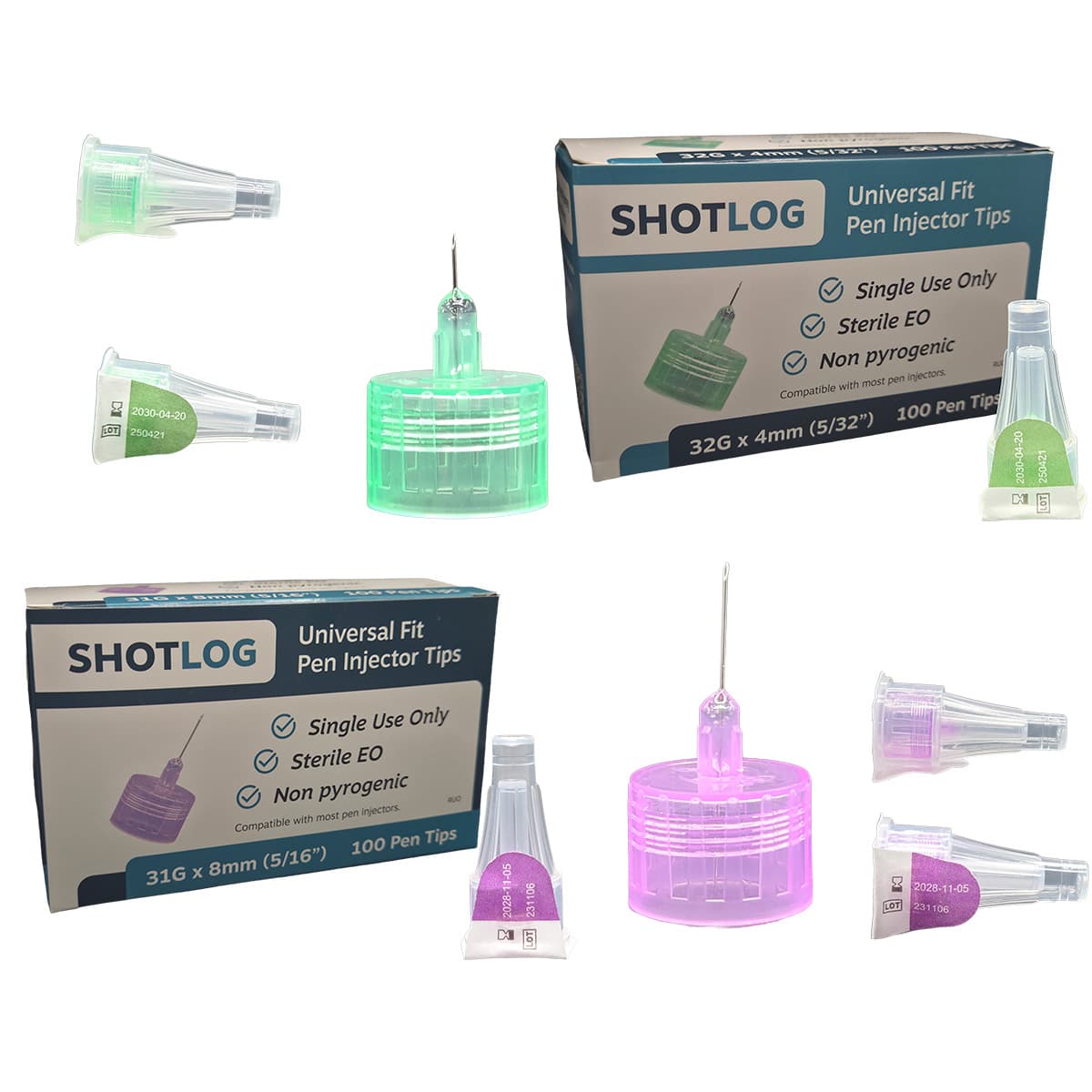 Universal Peptide Pen Needles