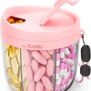 7-in-1 Portable Supplement Organizer